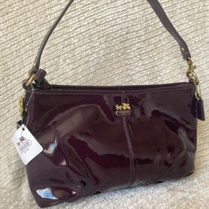Coach patent leather handbag
